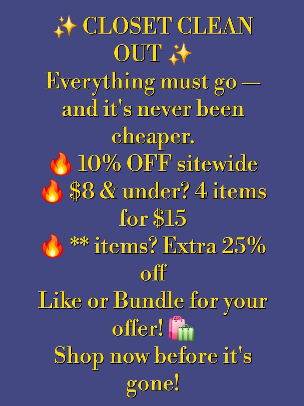 Closet Clean Out Continues...